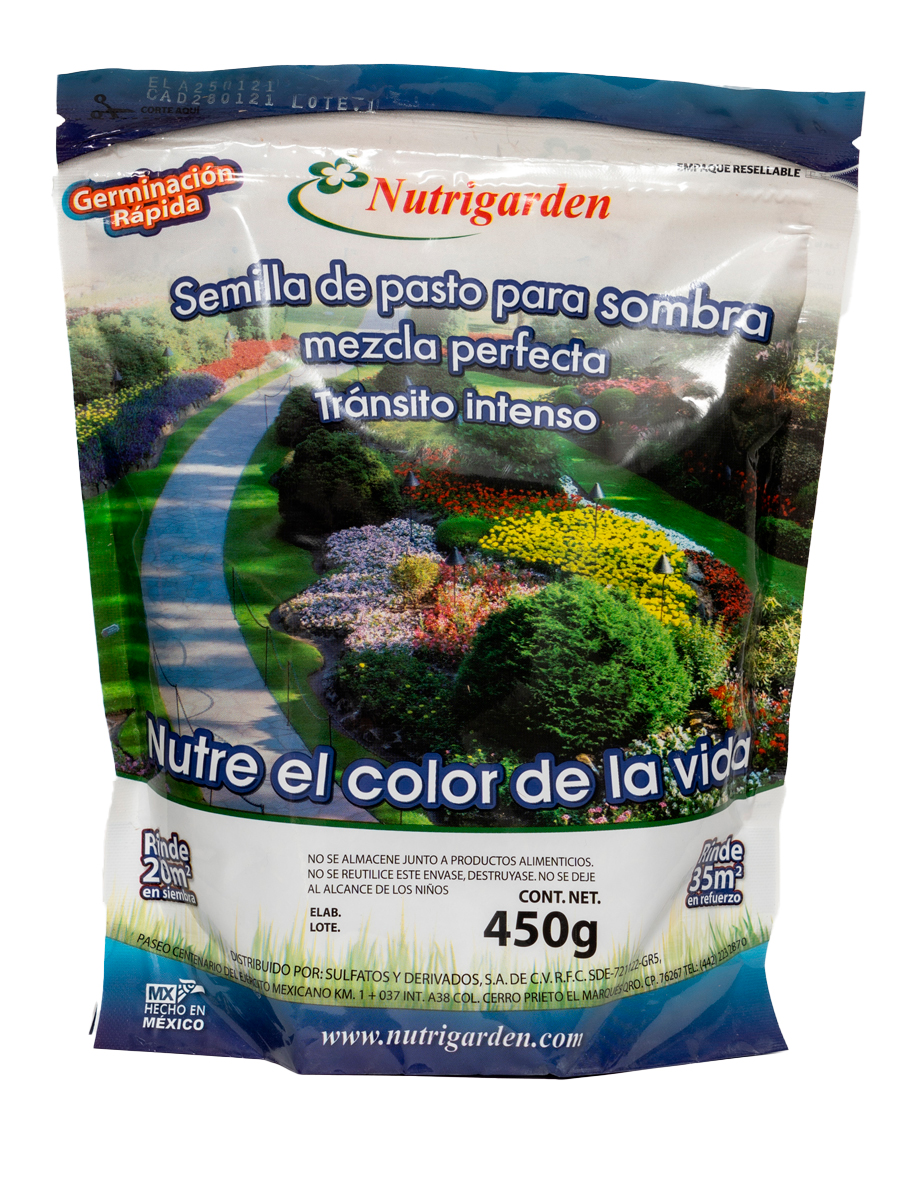 Semilla de pasto para sombra